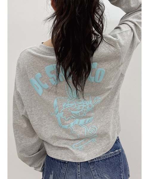 tシャツ GYDA×DC SK8star BUNNYショートロンT レディース