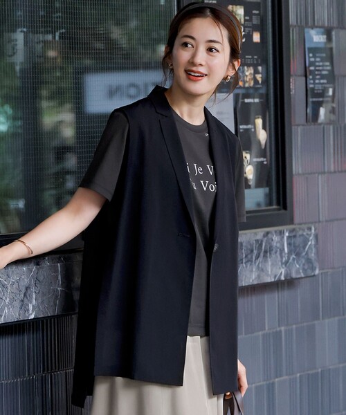 tシャツ 「洗える」カラーロゴ Tシャツ レディース