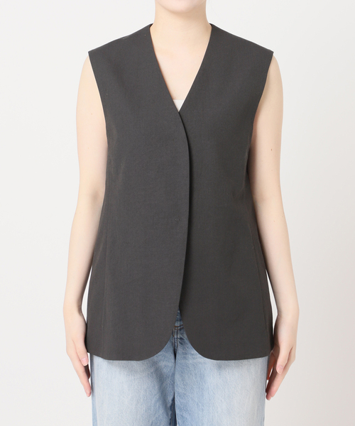 plage ベスト ジレ sandy linen レディース : ZOZOTOWN Yahoo!店