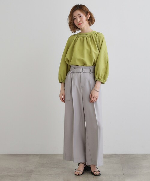 スモックブラウス THE SHINZONE シンゾーン ガーゼスモックブラウス GAZE SMOCK