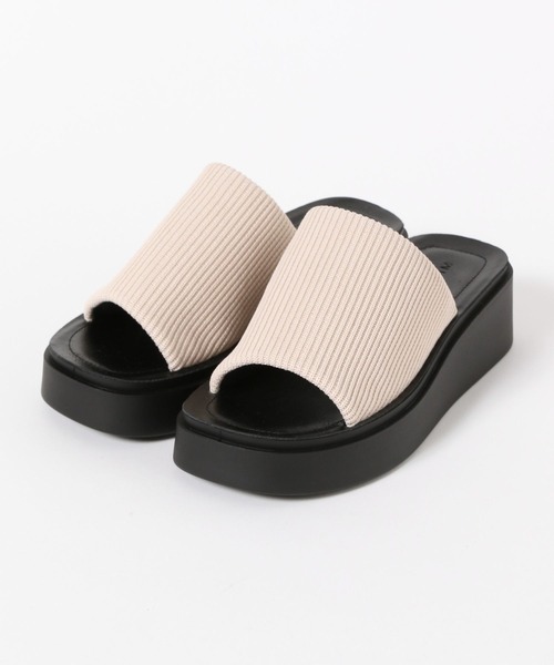 LEPSIM（レプシィム） サンダル 厚底ニットサンダル 290447 レディース