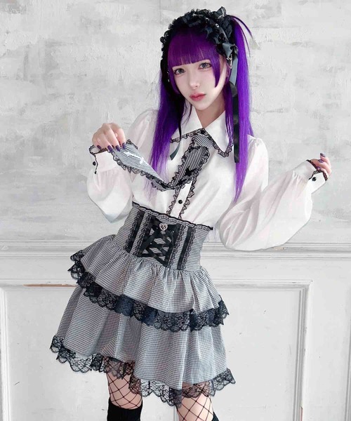 MA*RS（マーズ） スカート ハイウエストスピンドルボリュームスカパン