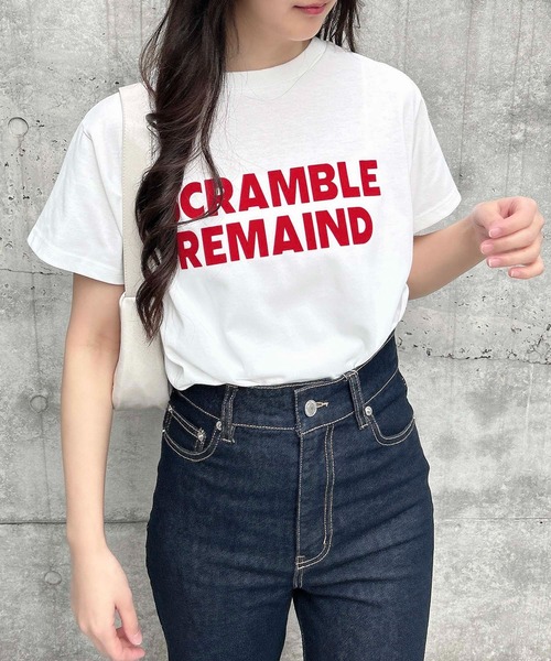 INGNI Tシャツ INGNI tシャツ ロゴプリントTシャツ レディース メンズ