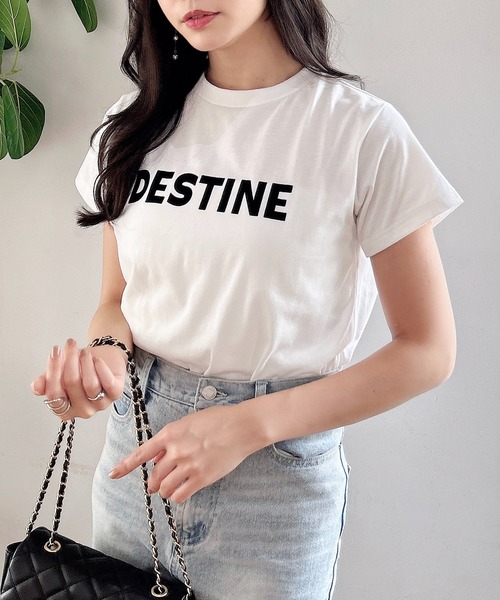 INGNI Tシャツ INGNI tシャツ ロゴプリントTシャツ レディース メンズ