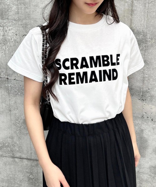 INGNI tシャツ ロゴプリントTシャツ レディース メンズ