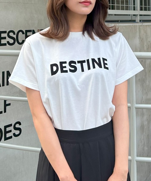INGNI tシャツ ロゴプリントTシャツ レディース メンズ