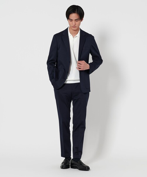 [2枚] UNITED ARROWS Cozy ニットポロ ブラック L UNITED ARROWS（ユナイテッドアローズ）の「コットン
