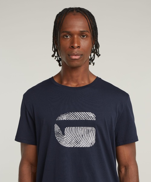 G-STAR RAW tシャツ Finger Print Burger T-Shirt/バーガーブランド
