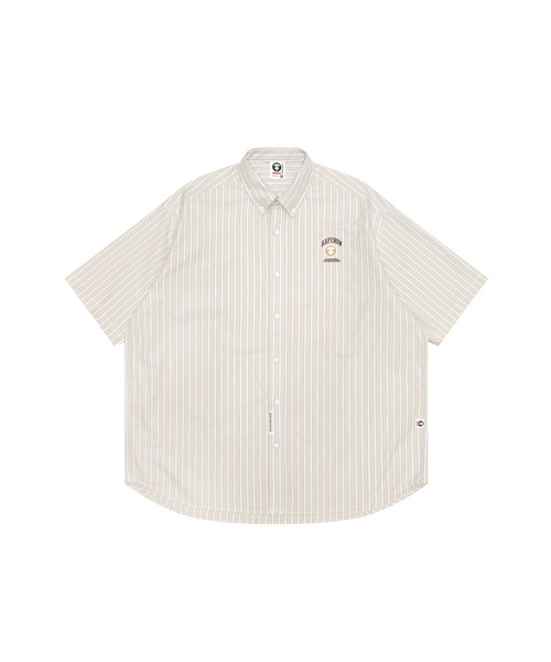 AAPE BY A BATHING APE シャツ NOW SHORT SLEEVE SHIRT メンズ