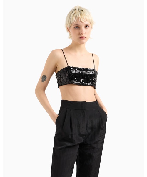 レディースチューブトップ、ベアトップ（サイズ（S/M/L）：～SS