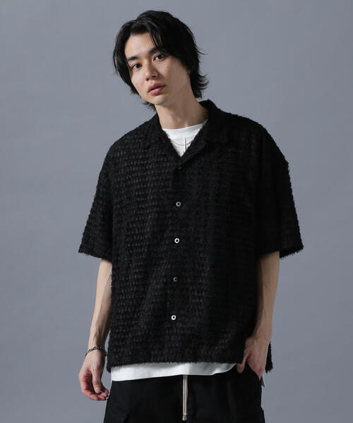 ブラウス シャツ DankeSchon/ダンケシェーン/SIZZLE CHECK S/S SHIRTS レディース メンズ