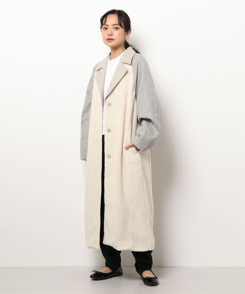 MURUA（ムルーア） チェスターコート FREE ブラウン レディース