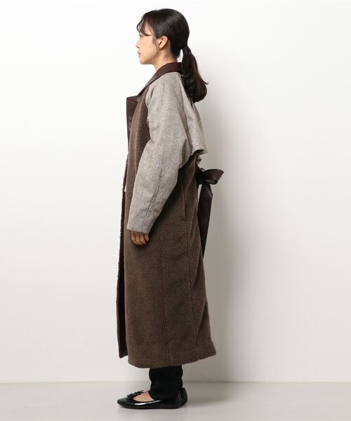 MURUA（ムルーア） チェスターコート FREE ブラウン レディース