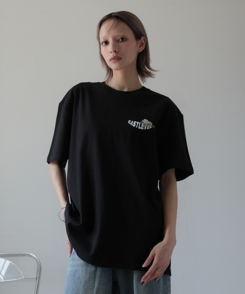 ULYSSES tシャツ バックプリントデザインTシャツ レディース