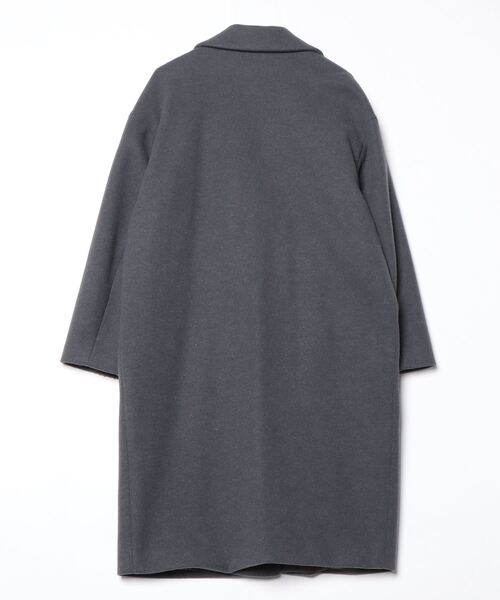 「niko and...」 チェスターコート LARGE グレー レディース_画像2