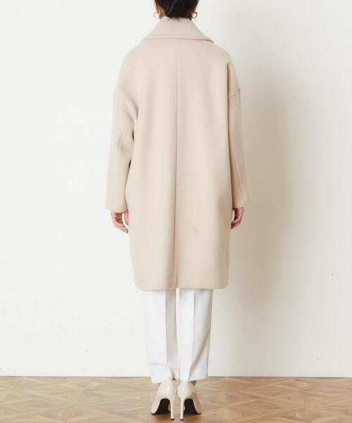 「TIARA」 チェスターコート FREE ブラック レディース_画像5