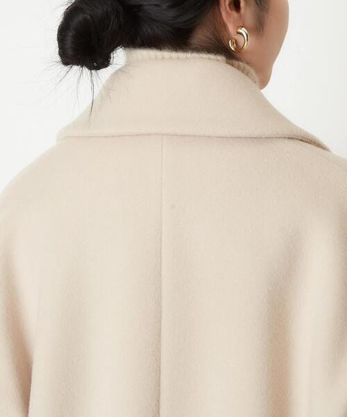 「TIARA」 チェスターコート FREE ブラック レディース_画像7