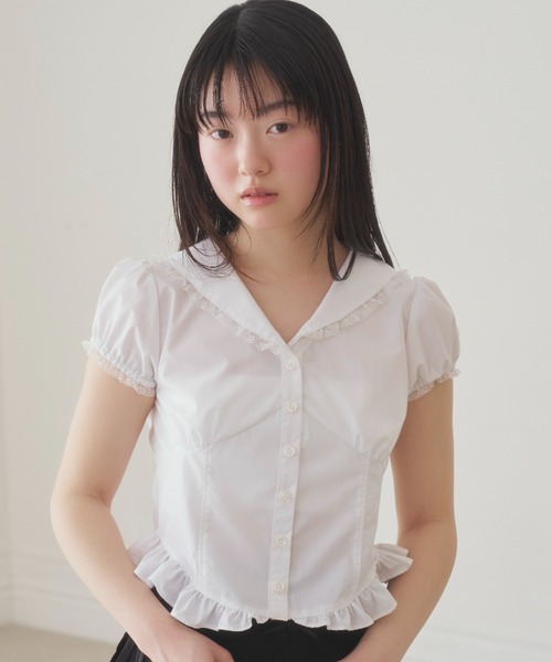 FURFUR tシャツ セーラーカラーブラウス レディース : ZOZOTOWN
