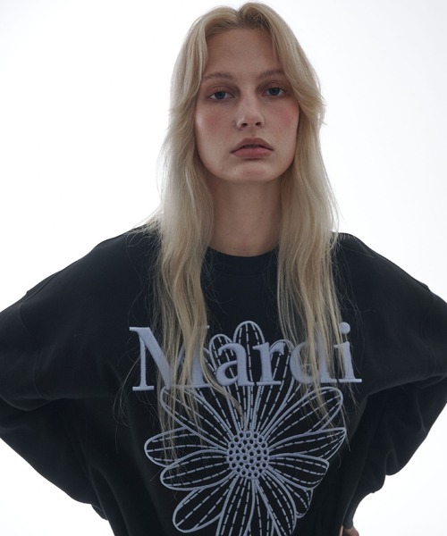 「Mardi Mercredi」 スウェットカットソー FREE ブラック系その他3 レディース