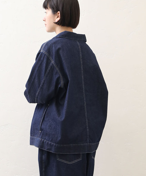 JOURNAL STANDARD オーバーサイズ　Gジャン　デニムジャケット JOURNAL STANDARD LUXE デニムジャケット gジャン 8OZデニム