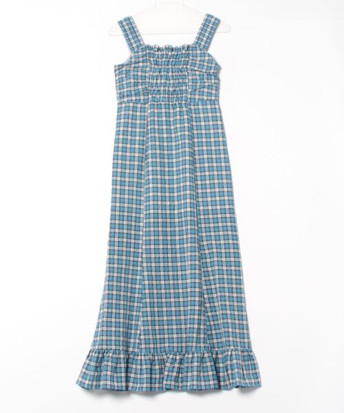 【新品】LILY BROWN チェック柄　キャミワンピース　Mサイズ L04920EW031787_5_l.jpg
