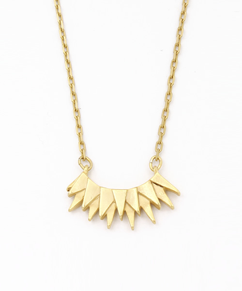 ネックレス 「SCALA/スカラ」SUN三角ネックレス/made in JAPAN（日本製） レディース | SCALA | 08