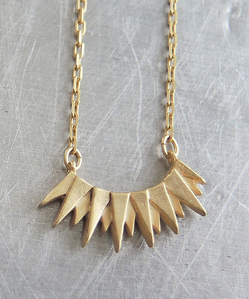 ネックレス 「SCALA/スカラ」SUN三角ネックレス/made in JAPAN（日本製） レディース | SCALA | 02