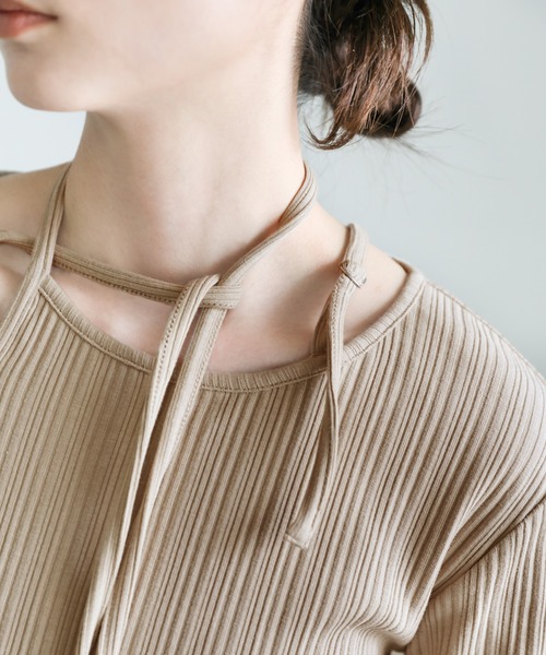 select MOCA（セレクトモカ） tシャツ チョーカーリブトップス