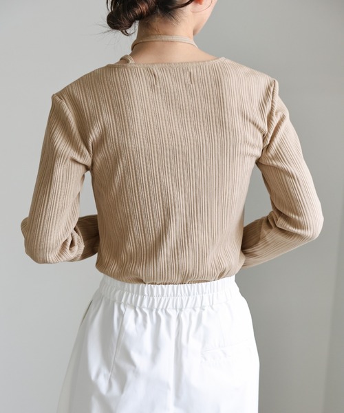 トップス MAKA select MOCA（セレクトモカ） tシャツ チョーカーリブトップス