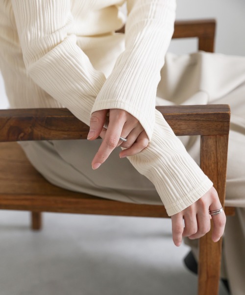 select MOCA（セレクトモカ） tシャツ チョーカーリブトップス