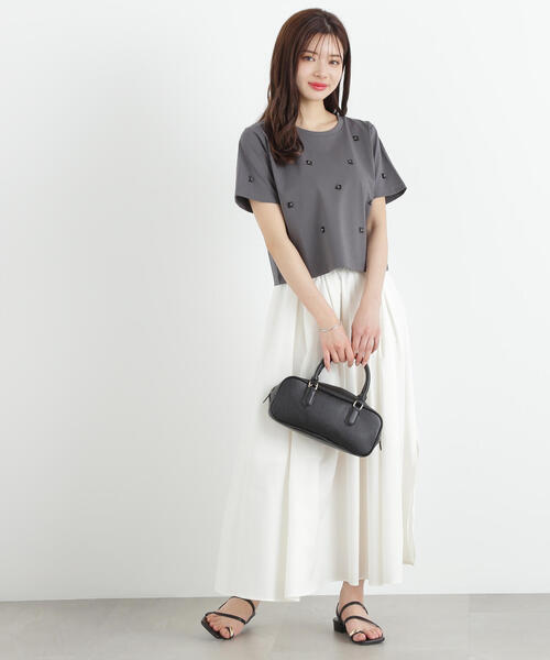 PROPORTION BODY DRESSING tシャツ スパンコール付きカットソー