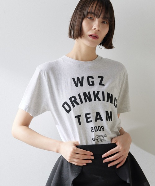 【数量限定】旧モデル在庫処分セールを開催します！ Whim Gazette ZOZOTOWN : レディース TEE DRINKING tシャツ トップス