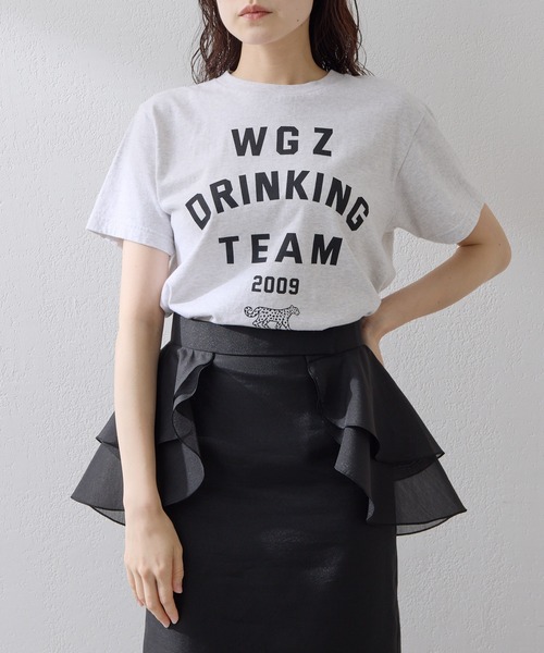 ウィムガゼット DRINKING TEE Whim Gazette tシャツ DRINKING TEE レディース : ZOZOTOWN