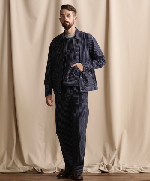 Schott N.Y.C 「schott」 デニムジャケット 2XL ネイビー メンズ