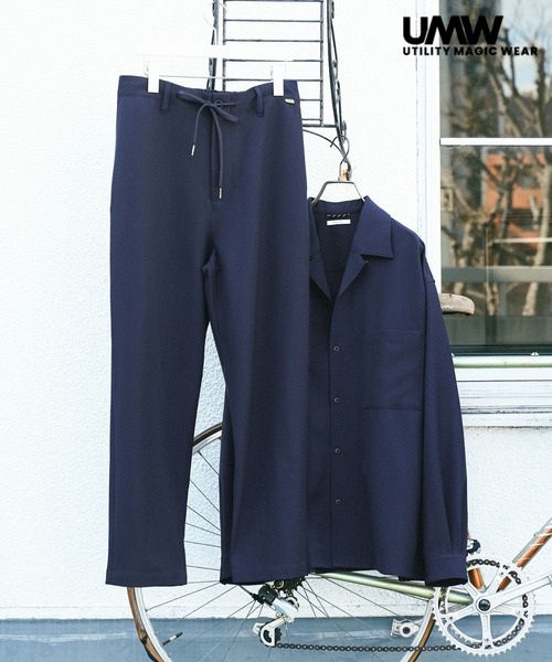 ネイビーパンツ CFCL | MILAN RIB TAPERED PANTS - Revolution Web Store