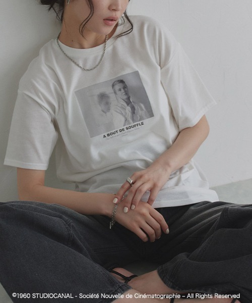 ECLAM tシャツ ジャン=リュック・ゴダール映画作品/勝手にしやがれ 
