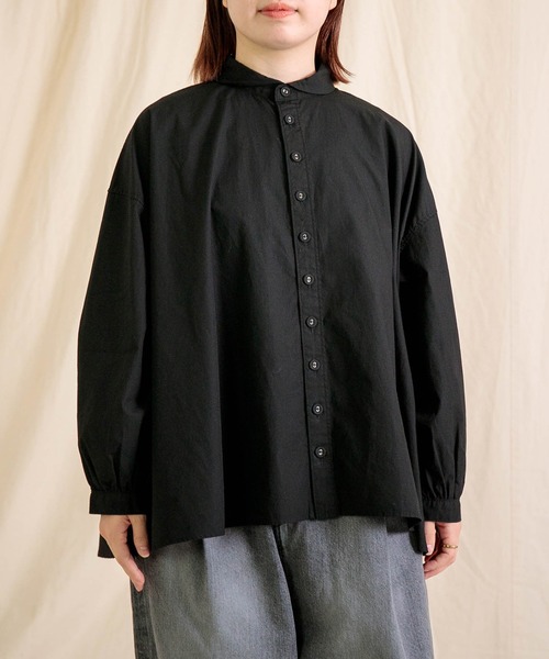 Brocante ブラウス シャツ 「Brocante / ブロカント」 50sブロード