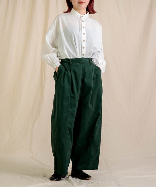 Brocante ブラウス シャツ 「Brocante / ブロカント」 50sブロード