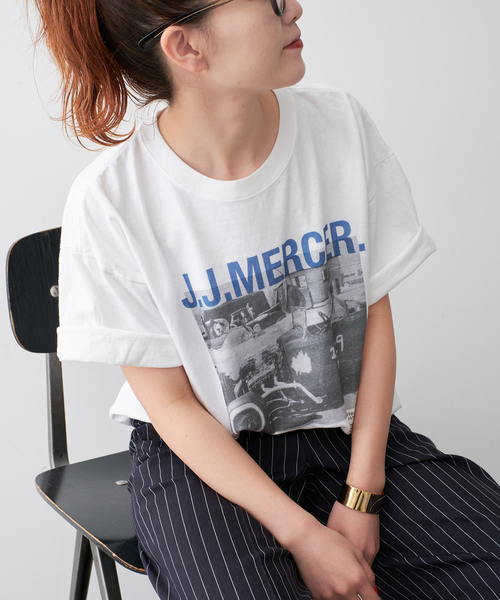 tシャツ 「追加3」J.J.Mercer / ジェイジェイマーサー Photo Tsh レディース