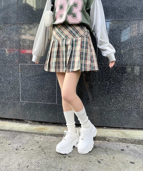 repipi armario（レピピアルマリオ） スカート チェックスソプリーツ