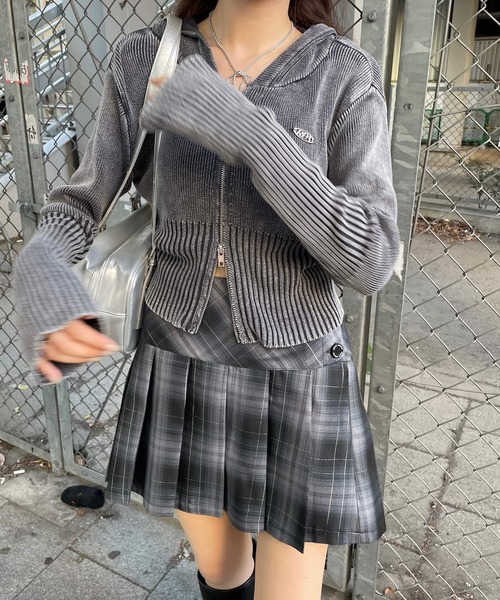 repipi armario（レピピアルマリオ） スカート チェックスソプリーツ