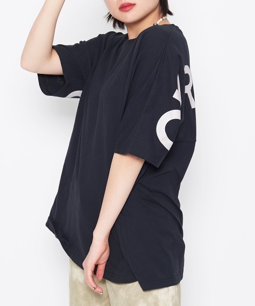 tシャツ 「spiritoso」バックロゴドルマンTシャツ レディース | spiritoso | 04