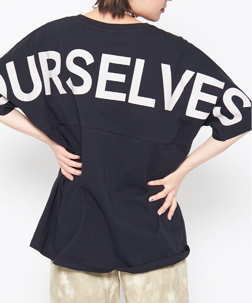 tシャツ 「spiritoso」バックロゴドルマンTシャツ レディース | spiritoso | 05