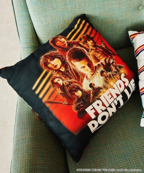 値下げ　新品　【STRANGER THINGS】✖️nikoand… クッション niko and…（ニコアンド） クッション クッションカバー 「STRANGER