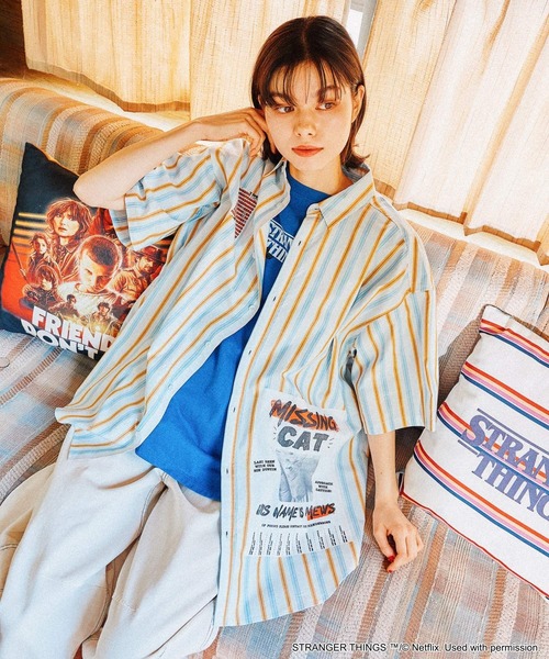 niko and…（ニコアンド） クッション クッションカバー 「STRANGER