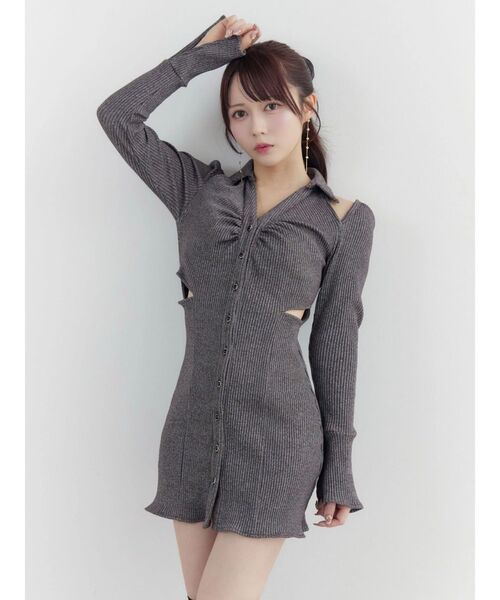 EATME（イートミー） ワンピース オープンカラーワンピース : ZOZOTOWN