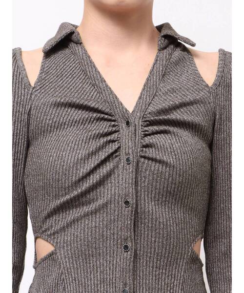 EATME（イートミー） ワンピース オープンカラーワンピース : ZOZOTOWN