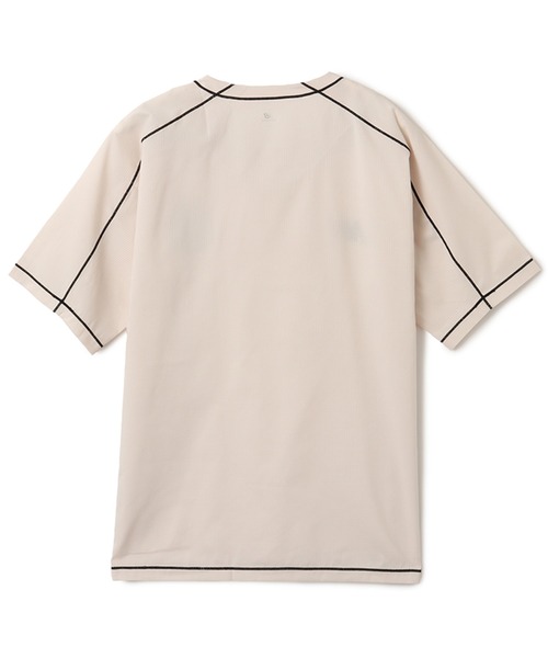 New Balance tシャツ MESH STRECH WOVEN SHORT SLEEVE SHIRTS