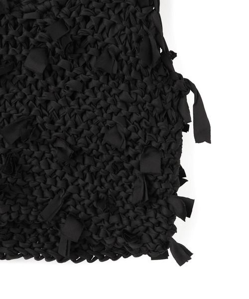 アダムエロペ　テープヤーンベスト　新品 ADAM ET ROPE' ベスト ジレ テープヤーンベスト レディース