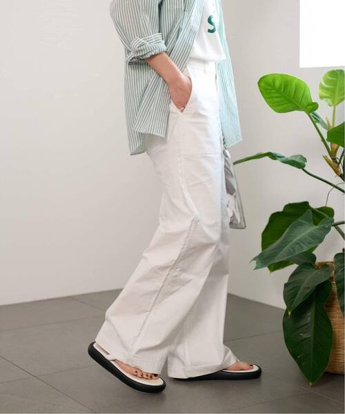 「JOURNAL STANDARD relume」 カーゴパンツ 36 ホワイト レディース